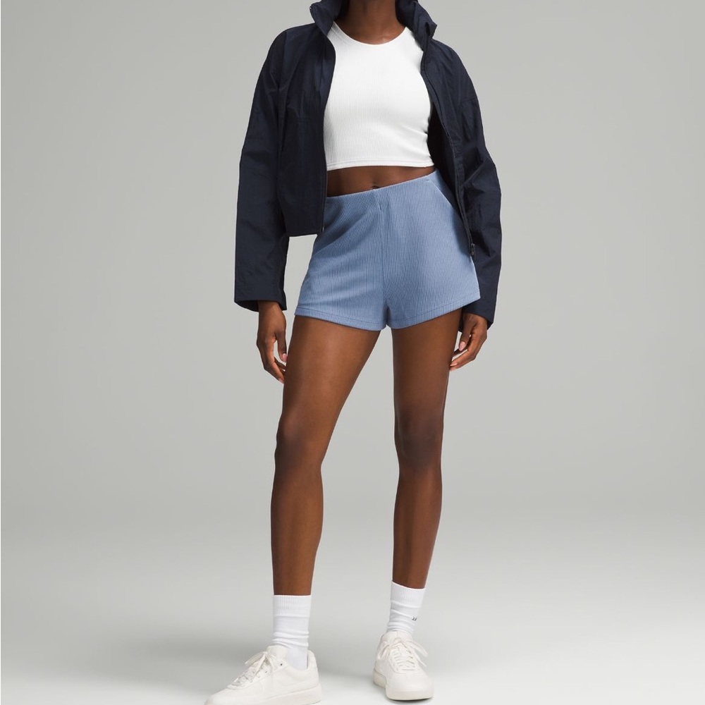 lululemon athletica Light Blue Athletic Shorts